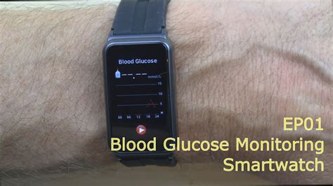 how does a glucose monitor watch work