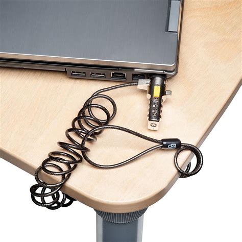 how does a laptop lock work