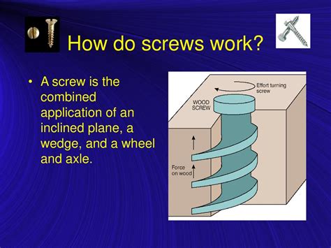 How Does A Power Screw Work