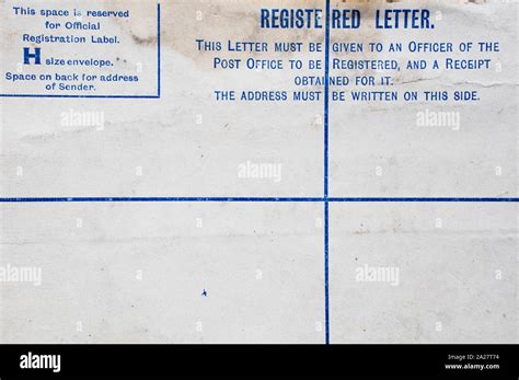 How Does A Registered Letter Work