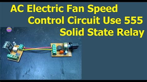 How Does A Solid State Fan Speed Control Work