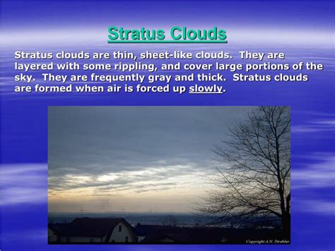 How Does A Stratus Cloud Form