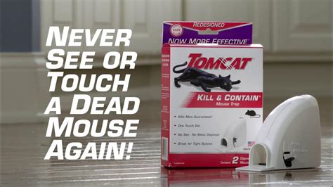how does a tomcat kill and contain mouse trap work