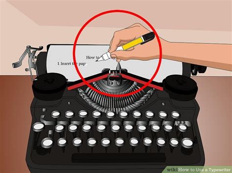 How Does A Typewriter Work Step By Step