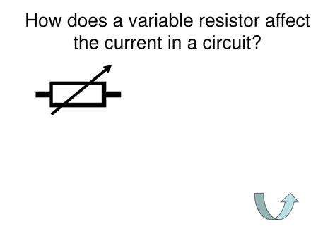 How Does A Variable Resistor Affect Current