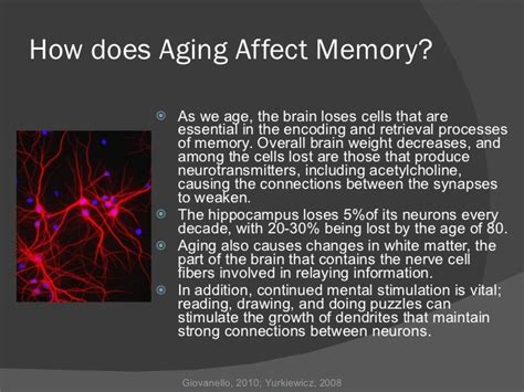 how does aging affect memory and how can memory be improved