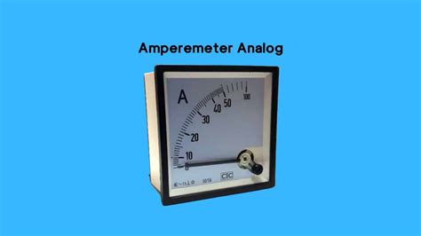 How Does An Analog Ammeter Work