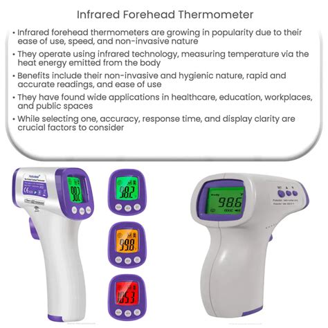 How Does An Infrared Forehead Thermometer Work