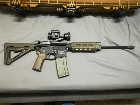 How Does Ar15 Foliage Green Stock Look With Fde Handguard