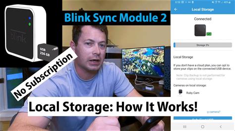 how does blink sync module 2 work without subscription