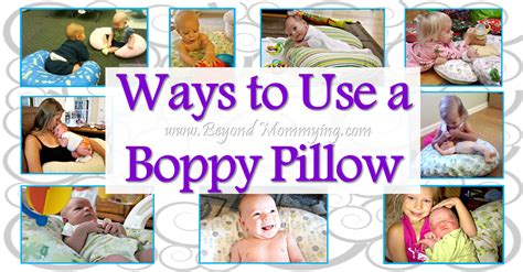 How Does Boppy Pillow Work