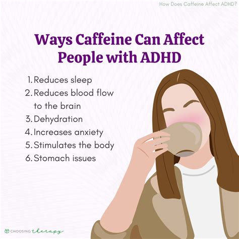how does caffeine work with people with adhd