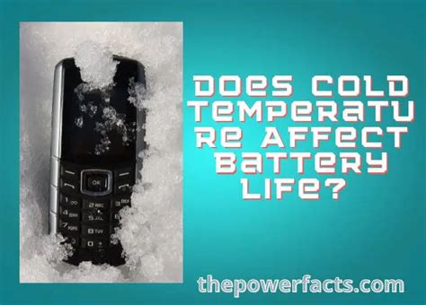 How Does Cold Affect Electronics