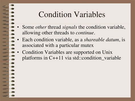 how does condition variable work c++