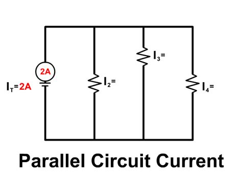 how does current work in a parallel circuit