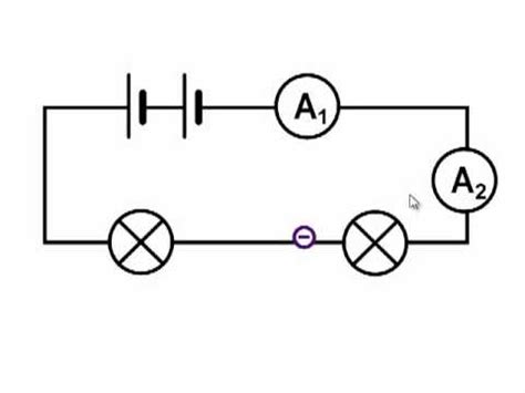 how does current work in a series circuit