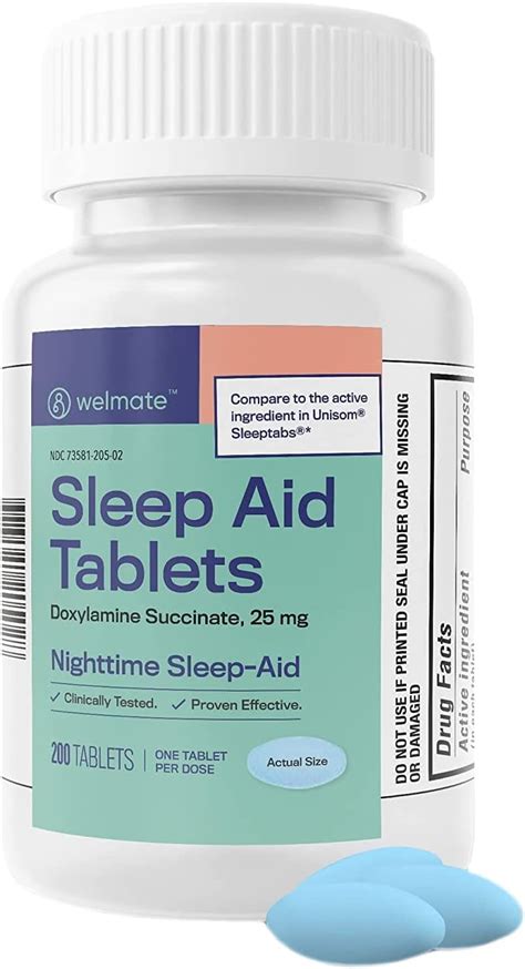 how does doxylamine succinate work for sleep