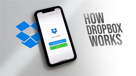 how does dropbox work on iphone