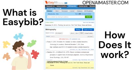 How Does Easybib Work