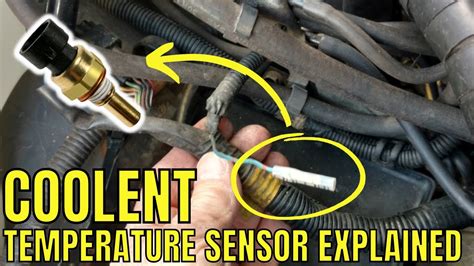 how does engine temperature sensor work