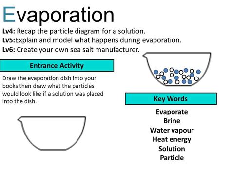How Does Evaporation Work In Terms Of Particles
