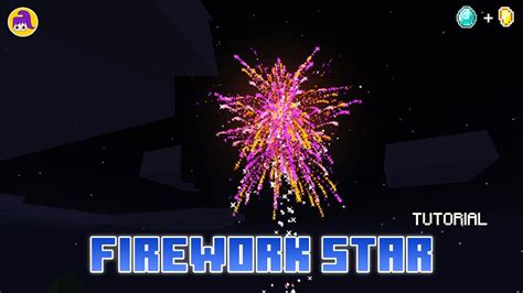 How Does Firework Star Work In Minecraft