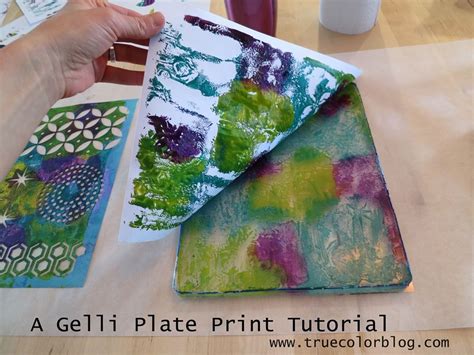 How Does Gelli Plate Printing Work