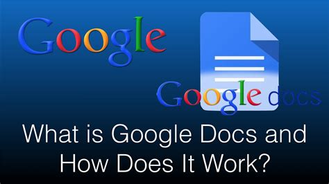 how does google docs work