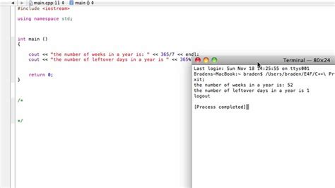 how does integer division work in c++