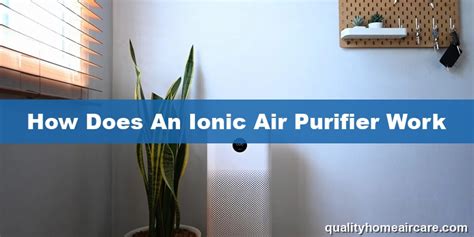 How Does Ion Purifier Work