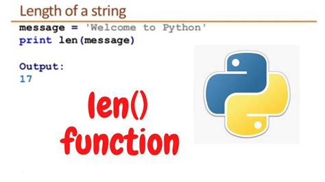how does len function work in python