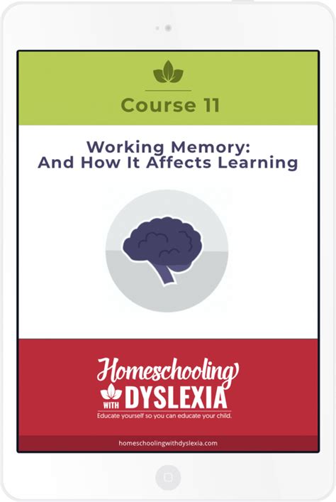 how does low working memory affect learning