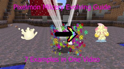how does milcery evolve in pixelmon