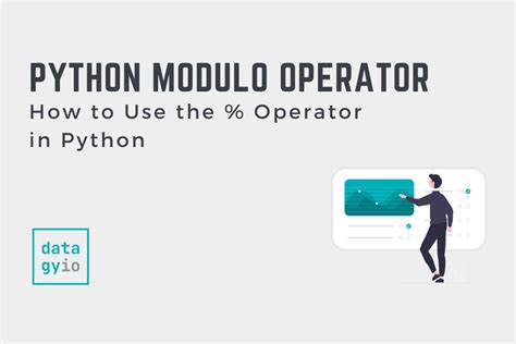 how does modulo operator work in python