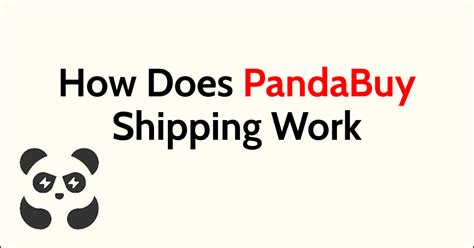 how does pandabuy shipping work