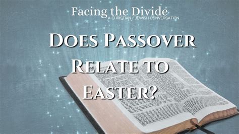 how does passover relate to easter