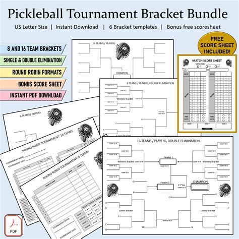 How Does Pickleball Brackets Work