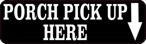 How Does Porch Pick Up Work