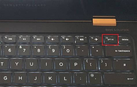 how does print screen work on hp laptop