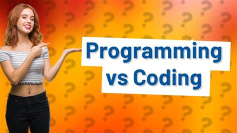 how does programming differ from coding