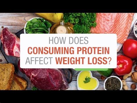 How Does Protein Affect Weight Loss