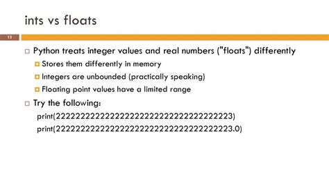 How Does Python Store Floats
