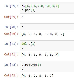 how does remove work in python