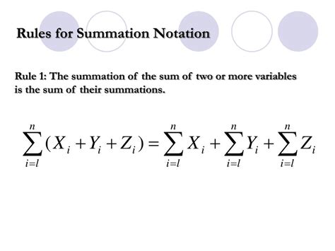 How Does Summation Work