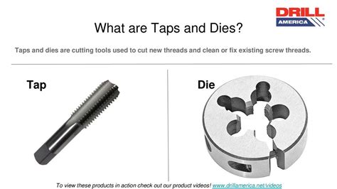 How Does Tap And Die Work