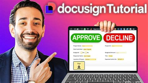 How Does The Approve Button Work In Docusign