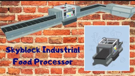 How Does The Food Processor Work In Skyblock