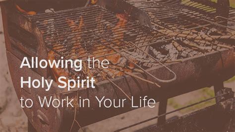 how does the holy spirit work in your life