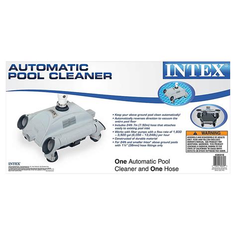 How Does The Intex Automatic Pool Vacuum Work