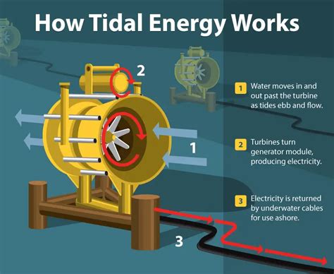 how does tidal energy create energy